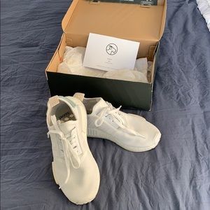 Adidas white/gray women’s NMD shoes size 6.5